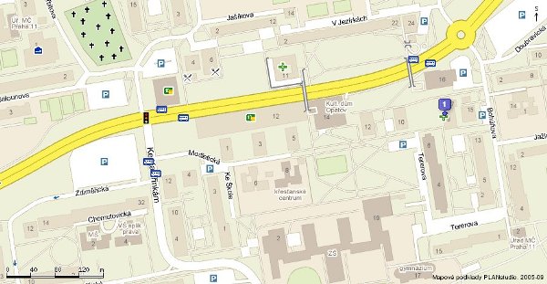 mapa prdelny